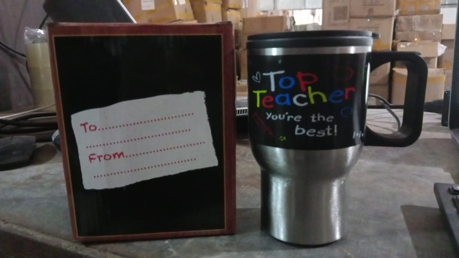 Stainless Steel Insulated Travel Mug - Double-Walled Vacuum Cup with Lid & Handle Stainless Steel Insulated Travel Mug - Double-Walled Vacuum Cup with Lid & Handle